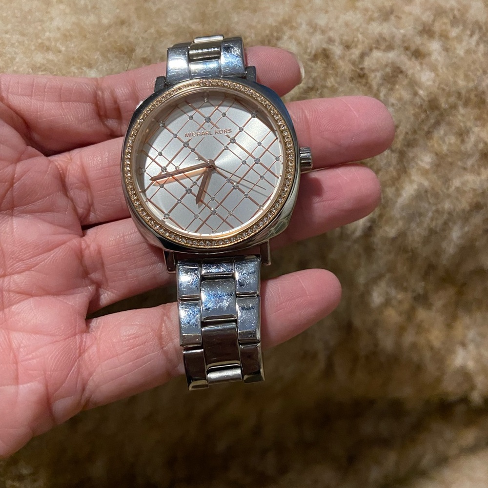 Michael Kors Two-Tone Silver and Gold Watch
